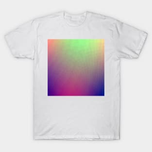 red blue green abstract texture T-Shirt